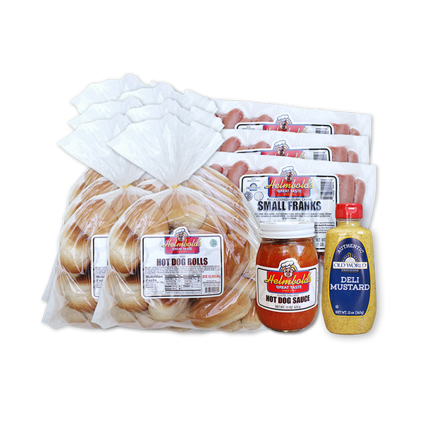 The Uncle Sam Hot Dog Kit Helmbolds Helmbold's